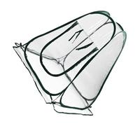Snorvixre Protection transparente pour serre de plantes avec toit ventilé, housse résistante au gel pour tomates, baies, petits arbustes, petite serre avec filets d'aération