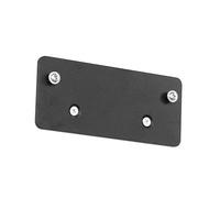 Snorvixre Récepteur Support Mural En Métal 12 cm Design Invisible Pour Petits Récepteurs Installation Rapide Sur Le Paroi Du Haut-parleur