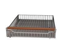 Snorvixre Retirer le planificateur d'armoire, non trouble et plan en bois, étagère de rangement peu encombrante pour cuisine, salle de bain, étagère d'armoire peu encombrante