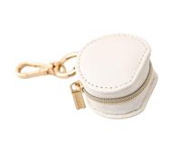 Snorvixre Sac à bijoux en cuir véritable Pochette de protection souple pour colliers boucles d'oreilles Emballage cadeau Taille personnalisable Couleur Porte-bijoux en cuir, taille unique, comme