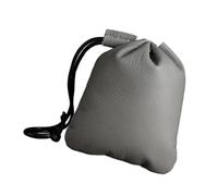 Snorvixre Sac de rangement en cuir pour bijoux - Taille réglable - Pour bagues et bracelets - Solution d'emballage cadeau élégante, taille unique, comme décrit