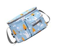 Snorvixre Sac pour bébé respirant de grande capacité avec fonction de séparation sèche et humide Sac d'expédition pour bébé, idéal pour un usage quotidien et comme couche imperméable en voyage