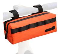 Snorvixre Sacoche de cadre de vélo, rangement du tube supérieur avec fermeture éclair pour vélos de route et vélos, sacoches avant de vélo