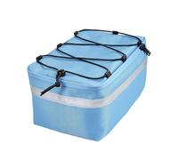 Snorvixre Sacoche de vélo étanche pour porte-vélos - Sac de rangement pour siège arrière de vélo - Accessoires de rangement pour coffre de vélo - Porte-bagages