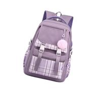 Snorvixre Sacs à dos pour ordinateur portable Beau et simple pour l'école Travail Sacs à dos décontractés Sac à dos Sac de voyage Cadeau Sacs à dos décontractés Sacs à dos pour livres, lilas