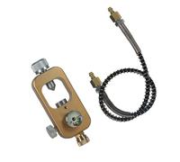 Snorvixre Scubas Adaptateur de recharge pour bouteilles d'oxygène de plongée, régulateur de respiration, station de remplissage, régulateur d'endurance, station de remplissage