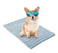 Snorvixre Season Tapis rafraîchissant pour chien et chat recyclable Velutinous Visage froid Tapis fin pour l'intérieur de la voiture Voyage Mastication sûre Immunisé Tapis rafraîchissant pour animaux