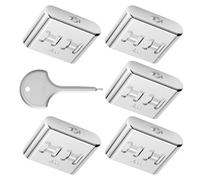 Snorvixre Serrure de sécurité de port de type C, barrière métallique physique, bloqueur de port USB, protection des données pour ordinateurs portables, sécurité USB