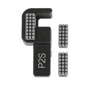 Snorvixre Support de station de buse effaçable en toute sécurité pour appareils de laboratoire P2S, matériaux en alliage d'aluminium et silicone, installation rapide, supports métalliques