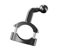 Snorvixre Support de téléphone de guidon 17 mm Base de rotule pour scooter Support de serrage Tête sphérique réglable pour support de serrage Support de guidon de scooter Boulon en U