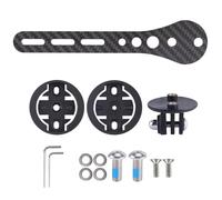 Snorvixre Support de vélo réglable en fibre de carbone - Installation rapide - Ne tremble pas pour trouver la lumière - Ne tremble pas