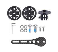 Snorvixre Support de vélo réglable en fibre de carbone - Installation rapide - Ne tremble pas pour trouver la lumière - Ne tremble pas