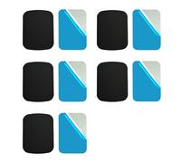 Snorvixre Support magnétique en tôle métallique adhésive, poignée de téléphone sûre, support de téléphone portable pour tableau de bord, installation facile pour les supports de voiture, support