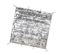 Snorvixre Tapis de camping en feuille d'aluminium, indéchirable, imperméable, adapté pour Beach Park Family, 140 x 200 cm/160 x 200 cm/180 x 200 cm, tapis de sol de camping imperméable