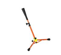 Snorvixre Trépied portable avec piquets de terre et sac de transport pour exercices de softball de 3 à 8 ans, tapis de frappe portable en caoutchouc