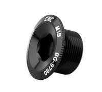 Snorvixre Vis de fixation de manivelle de vélo de route, bouchons à vis, 18/19/20 mm, alliage d'aluminium, cache-pédalier, vis, vis de bras faciles à installer