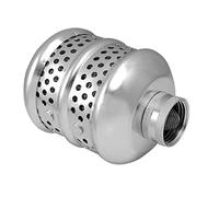 Snorvixre Yard Garden Essential Tête d'arrosage en aluminium 3/4" pour arrosage des racines Avec bande de renfort de tuyau de 100 cm