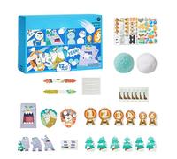 Snow Ball Throwing Game, Jeux De Lancement De Boules De Neige d'hiver, Kits De Boules De Neige Jouet De Combat pour, Doux Et Doux Jouet en Plein Air d'hiver pour La Maison, Jeu