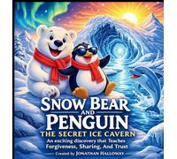Snow Bear and Penguin The Secret Ice Cavern: An exciting discovery that Teaches Forgiveness, Sharing, And Trust