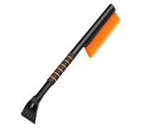 Snow Brush Windshield Scraper - Ice Frost Remover Squeegee, Truck Suv Window Glass Tool , Vehicle Snow Removal Brush | Commercial Delivery Truck Defrosting, Rv Winter Storage Window Care, Ice Storm