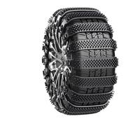 Snow Chains 10 pièces Tire Chains | Wheel Chain, Anti--Slip Tire Chain for All Vehicle Types Traction Easy Installation Durability Strength Ties Belts
