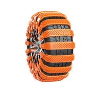 Snow Chains Anti Slip 10 Piece Tyre Protection Adjustable Tire Chains for Cars Trucks for Ice Snow Winter Hiking Offroad Trailer Lawn Fishing