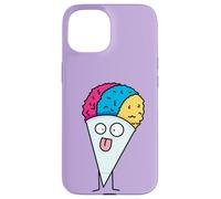 Snow Cone Éventail à Langue Sirop de Glace Saveur sucrée Coque pour iPhone 15