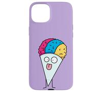 Snow Cone Éventail à Langue Sirop de Glace Saveur sucrée Coque pour iPhone 15 Plus