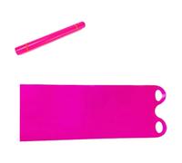 Snow Crazy - Tapis de luge à neige flexible et léger enroulable portable, planche de ski avec poignées, tapis de luge à neige pour enfants et adultes, sports d'hiver de plein air (rose)