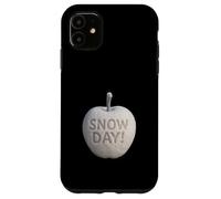 Snow Day No School Funny Student Teacher Winter Snowball Coque pour iPhone 11