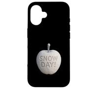 Snow Day No School Funny Student Teacher Winter Snowball Coque pour iPhone 16