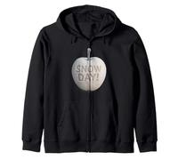 Snow Day No School Funny Student Teacher Winter Snowball Sweat à Capuche