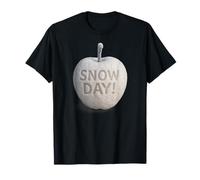 Snow Day No School Funny Student Teacher Winter Snowball T-Shirt