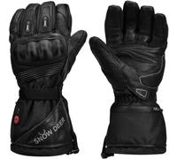 SNOW DEER Gants Chauffants pour Moto,Gants Chauffants à Pile 7.4V 2200mAh Rechargeable pour Hommes Femmes,Gants Chauffants de Moto Motards pour Arthritiques,Gants Chauffe Mains pour Sports d’Hiver de