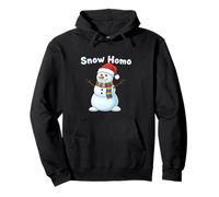 Snow Homo Conception drôle de Bonhomme de Neige LGBTQ+ Sweat à Capuche
