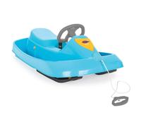 Jamara Bob Snow Play Ralley 100 cm – Volant et frein – Bleu