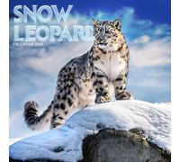Snow Leopards 2026 Calendar: Wildlife Photography of Rare & Majestic Big Cats