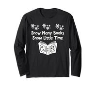 Snow Many Books Snow Little Time Reading Christmas Book Club Manche Longue