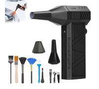 Snow Master Pro Souffleuse à neige à DEL 2026 - 130 000 tr/min - Outil de déneigement portable pour voitures et allées, mini souffleuse à neige turbo, rechargeable par USB pour déneigement de véhicule