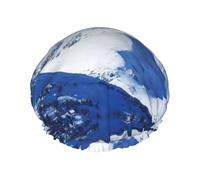Snow Mountain Bonnet de douche multi-scène et multi-usages double couche imperméable pour adultes, enfants, hommes et femmes.