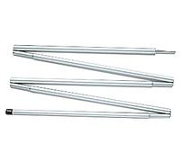 Snow Peak Bâton de bâche légère - Tentes et bâches durables et Pliables - Outil de Camping - Aluminium - 250 g