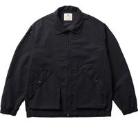 Snow Peak - Blouson déperlant en coton et nylon recyclé - Light Dobby Cloth Harrington Jacket Black en Nylon - Taille M - Noir Noir M