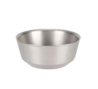 Snow Peak Bol en titane à double paroi 600 ml, gris, ultra léger, tasse japonaise en titane pour camping et plein air