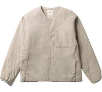 Snow Peak - Cardigan isolant en Primaloft® - Flexible Insulated Cardigan Greige en Nylon - Taille M - Beige Beige M