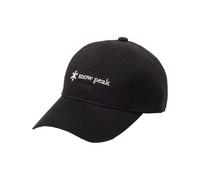 Snow Peak - Casquette en coton - NSD Logo Cap Black en Coton - Noir Noir
