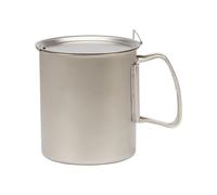 Snow Peak - Casserole de bivouac 0,7 L - Titanium Trek 700 en Bois - Gris Gris