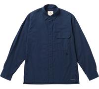 Snow Peak - Chemise légère - Takibi Light Ripstop Shirt Navy - Taille S Navy S