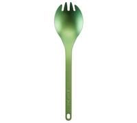 Snow Peak Cuillère-fourchette en titane léger pour le camping et la randonnée - Ustensile compact et portable pour un emballage facile - Accessoires de cuisine de camping durables