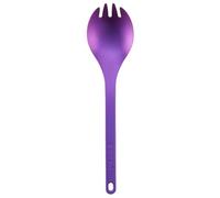 Snow Peak Cuillère-Fourchette en Titane léger pour Le Camping et la randonnée - Ustensile Compact et Portable pour Un Emballage Facile - Accessoires de Cuisine de Camping durables