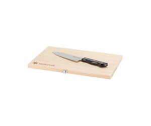Snow Peak - Ensemble à découpe - Chopping Board Set Large en Bois - Beige Beige